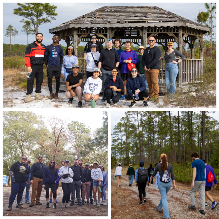 ASCE Jax YMG on January 18th hosted an adventure in nature at the Pumpkin Hill Creek Preserve, Engineers on the Trail event.