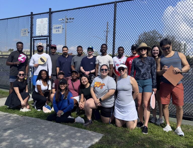 ASCE Jax YMG hosted an outdoor social, "Pickle with Professionals" Event.