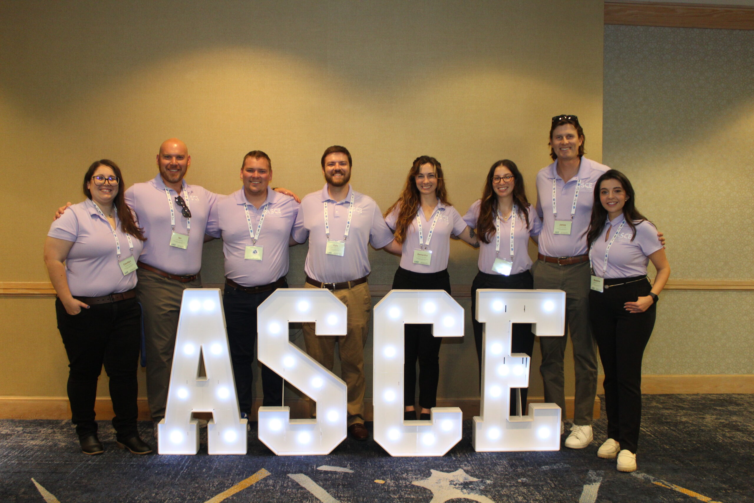 ASCE ERYMC 2026 Committee members from the Jacksonville Branch.